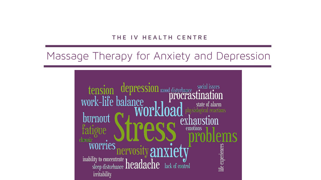 Massage Therapy for Anxiety and Depression