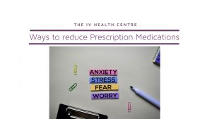 Ways to reduce prescription medications